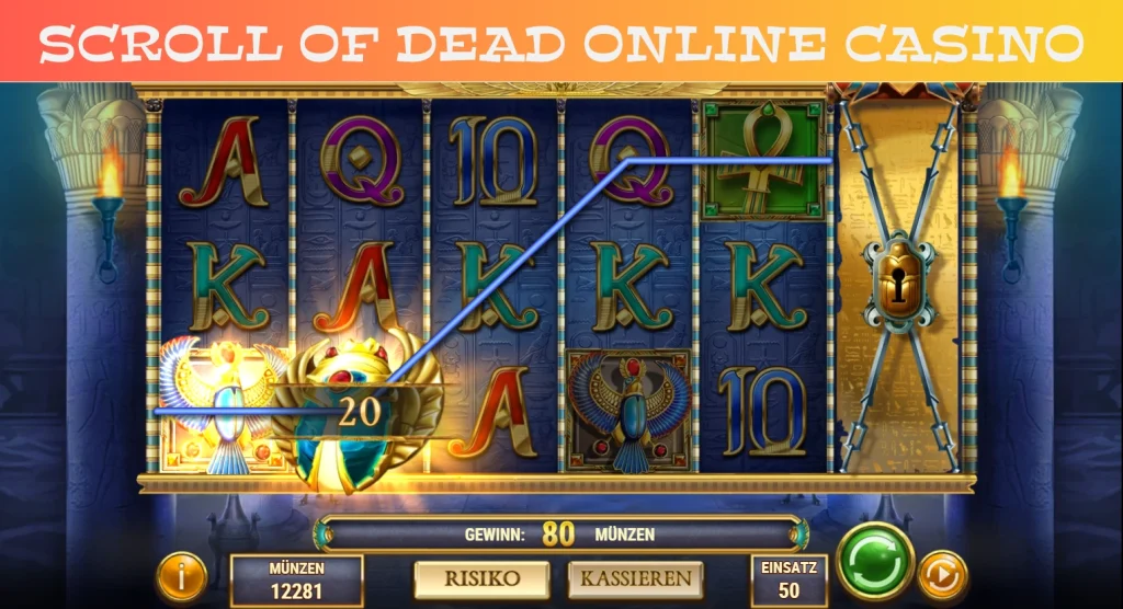 scroll of dead online casino